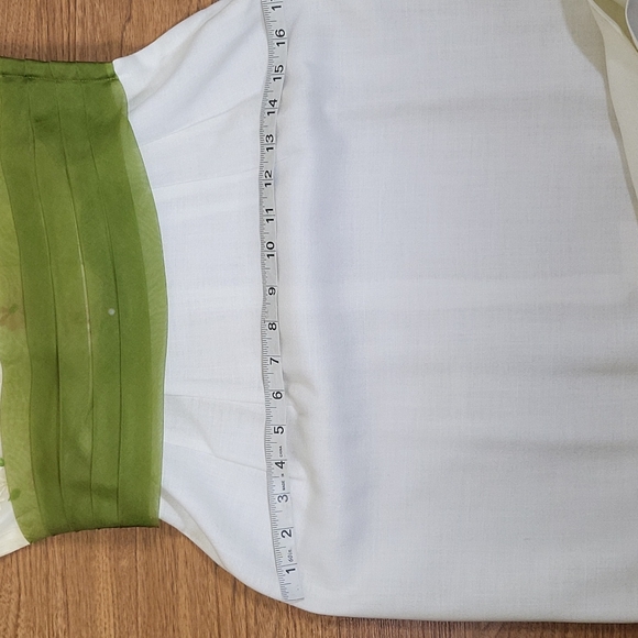 VINTAGE HANDMADE EMBROIDERED DRESS Tulle - Picture 13 of 16